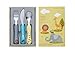 Bon Animal Kingdom 3-Piece Children's Flatware Silverware Cutlery Set, Include Knife/Fork/Spoon, Mirror Polished Stainless Steel With Fun Animal Designs To Entertain The Children