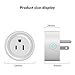Potensic Smart Plug 2 Pack Wi-Fi Enabled Mini Smart Switch Wireless Outlet Compatible with Alexa & Google Home, No Hub Required, Switch On/Off your electric equipment from Anywhere, Timing Function