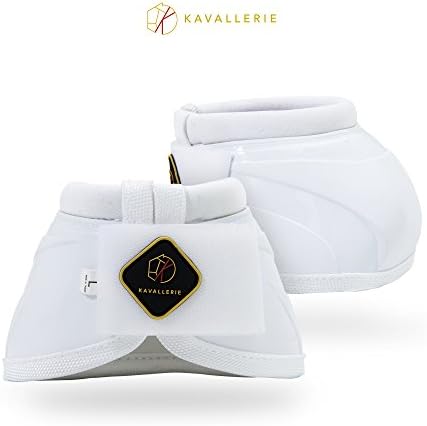Kavallerie PRO-K Soft No Turn Bell Boots Ultimate Hoof Protection, with Anti-Spin Fastening System, Durable & Prevents Overreaching