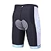 Anivivo Mens Cycling Shorts 3D Gel Padding With Italian Imported Non-Slip Belt,Bike Shorts