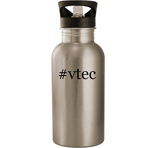 #vtec - Stainless Steel 20oz Road Ready Water Bottle, Silver