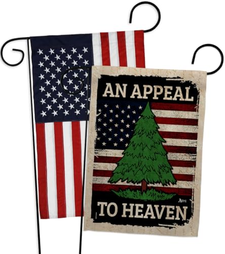 USA Decoration Appeal to Heaven Pack American Flags for Outside House Vintage G…