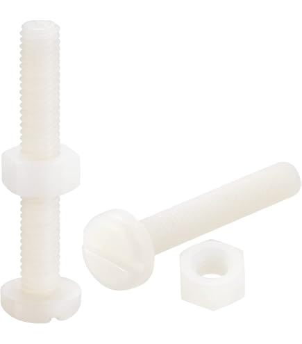 Lot De 200 écrous Nylon Tête Hexagonale - H M4, Neufs Et Jamais Servis