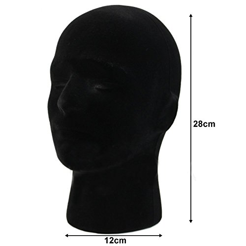 LIAMTU Male Wigs Display Mannequin Head Stand Model HTC Vive VR