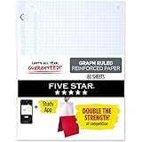 Five Star Loose Leaf Paper, Notebook Paper, Graph