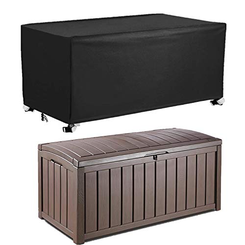 Patio Deck Box Cover to Protect Large Deck Boxes 62"L x 30"W x 28"D