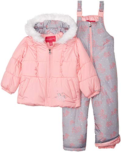 LONDON FOG Girls' Little Snowsuit With 