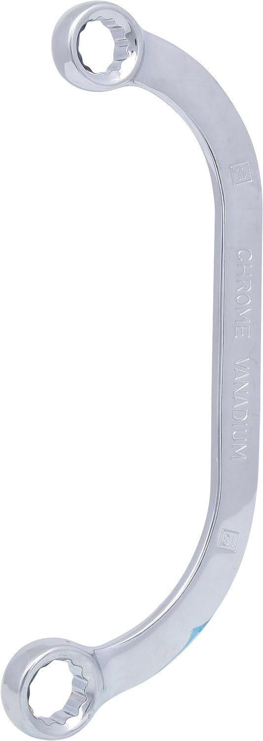 KS Tools 518.0853 11 x 13mm Chrome+ Half Moon Manifold Spanner