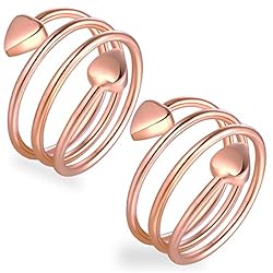 Feraco 2 Pcs Copper Magnetic Rings for