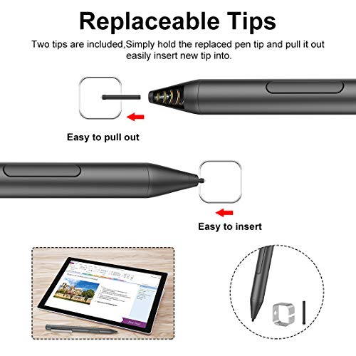 Stylus Pen Compatible with Surface, JDiction Digital Pen with 1024