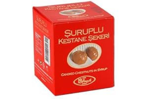 GENERIC Kafkas Candied Chestnuts in Syrup 500g - Traditional Turkish Kestane Sekeri - Authentic Turkish Sweet