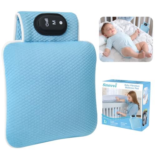 Photo 1 of Baby Sleep Soother with 3 Vibration Modes & Timer – Portable Vibrating Sleep Aid for Cribs, Strollers, Travel | 90-Min Auto-Off, Gentle Calming for Babies