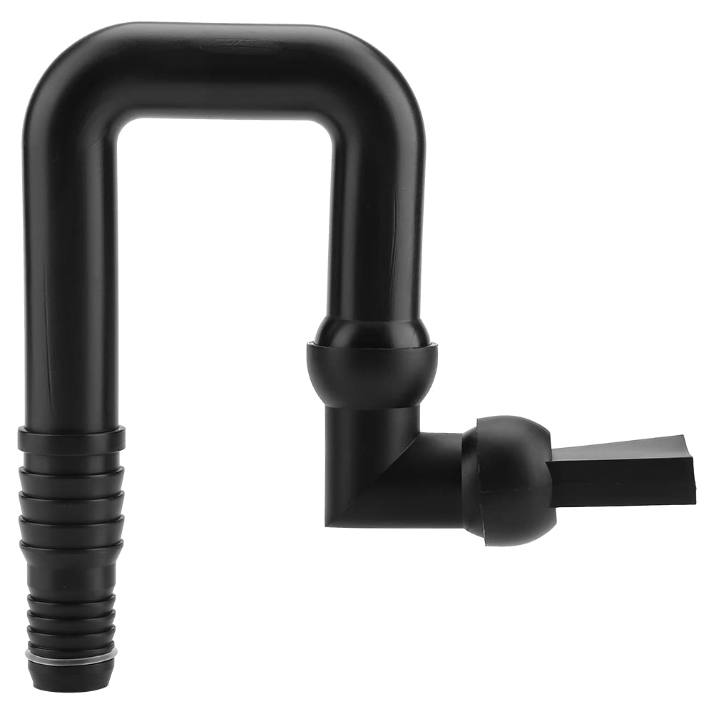 Plastic Duckbill Nozzle, Strong Practicability U-Shaped Water Outlet Nozzle Can Be Rotated for Fish Tank