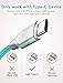 Xcentz USB Type C Cable, [2 Pack 6ft] USB C to USB A Fast Charger, Nylon Braided Charging Cable for Samsung Galaxy S10/S9/S8/Note 8/9/10, LG V20/G5/G6, Pixel, iPad Pro 2018 and More, Blue