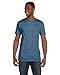 Hanes mens 4.5 oz. 100% Ringspun Cotton nano-T T-Shirt(4980)-Denim Blue-XL-2PK