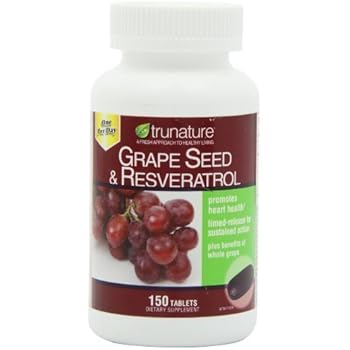 trunature? Grape Seed & Resveratrol, with Vitamin C, 150 tablets, One per day Personal Healthcare / Health Care by HealthCare