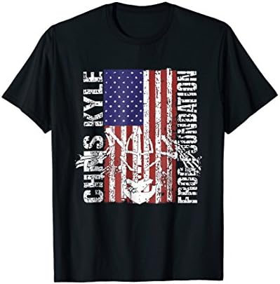 Chris Kyle Frog Foundation Epic Flag Frog T-Shirt