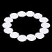 Outus Adhesive White Felt Circles for DIY Sewing Handcraft, 1 Inch, 100 Pieces