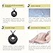 Baby Teething Necklace for Mom to Wear. Fashionable Silicone Nursing Jewelry, Perfect Distraction for Breastfeeding Babies. FREE bonus Pain Remedies Guide. NO BPA - 100% Guaranteed (Black)