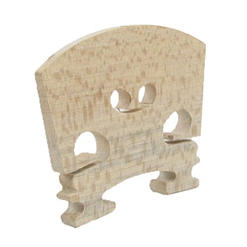 DealMux 4/4 Size Acoustic Violin Fiddle Replacement Wooden Bridge
