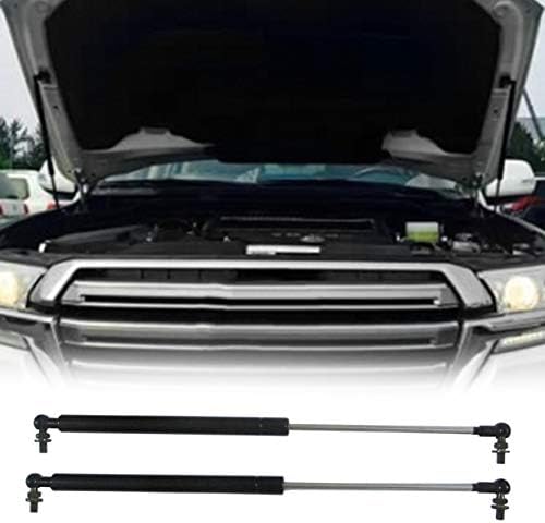 2pcs Front Bonnet Gas Struts for Toyota for Land Cruiser Front Damper Support Stand 2002-2009 No Drilling Required