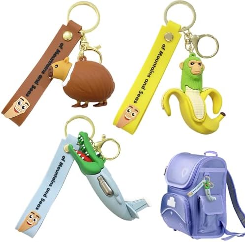 T9G ×アダチマリ RANEAS JR.キーホルダー Amazon.com: Satakara 3 Pack Italian Brainrot Animals Keychains