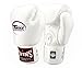 Twins Special Boxing Gloves Velcro (White) (16 ounce)