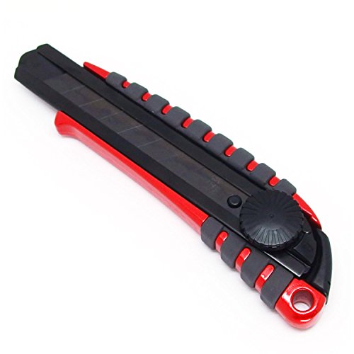 NT CUTTER Premium Evolution PMG Series Aluminum Die-Cast Cushioned Grip Screw-Lock Utility Knife (PMGL-EV01)