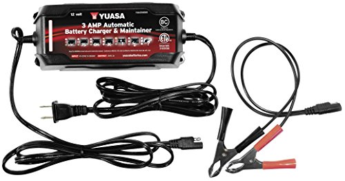 Yuasa 1203000 3-Amp Automatic Charger and Maintainer