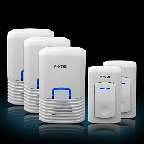 Buy Air Conditioner Design Wireless Doorbell Kit of 3 Door Chime and 2