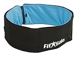 FitSala 2-in-1 Color Running Belt Waist Packs with zipper easy to use for iPhone and all Smartphones, 2 Bonuses: Guide to Running & Waterproof Phone case (XS-XL)