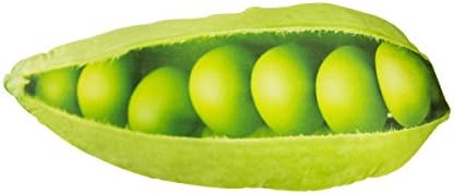 LOVOUS 20" Creative Plush Toy Simulation Vegetables Pillow Cushion Super Soft Doll Pillow, Baby Teaching Toys Kindergarden Decoration Bedroom Decorations Toy(Pea)