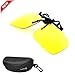 iLumen8 Best Shooting Glasses Night Driving Yellow UV Clip-Fit-Over Prescription