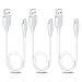 Micro USB Charger Cable, iSeekerKit 1ft Short Micro USB 2.0 Charging Data Sync Cable Cord Compatible for Galaxy S4 S6 S7 Edge A7 A9 Google Nexus HTC Motorola Nokia Tablets primary