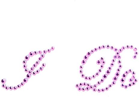 "I Do" Wedding Bridal Rhinestone Sticker Motif - Pink