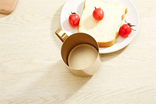 WAWAYU Kupferbecher, Einfacher und Modische Edelstahl 304 Becher, Metall, Kupfer, Glas, Becher, Moskau Cocktail-Glas… – Bild 7