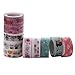 Dalus 20 Rolls Washi Masking Tape Set, Decorative Adhesive Tape for Crafts,Beautify Bullet Journals,Planners