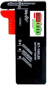 Nartel LED Digital Battery Tester Multi Size for AA AAA C D 9V 1.5V Batteries view 1