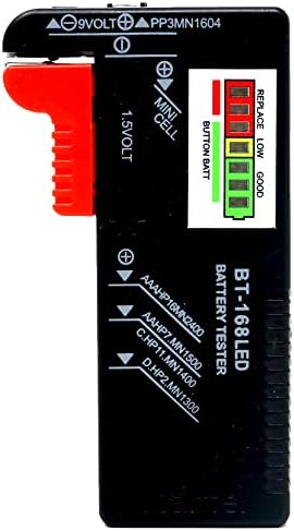 Nartel LED Digital Battery Tester Multi Size for AA AAA C D 9V 1.5V Batteries