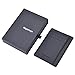 Mens Slim Wallet RFID Front Pocket Wallet Minimalist Secure Credit Card Holder