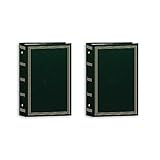 3-Ring Photo Album 504 Pockets Hold 4x6 Photos, Hunter Green (Hunter Green Bundle)