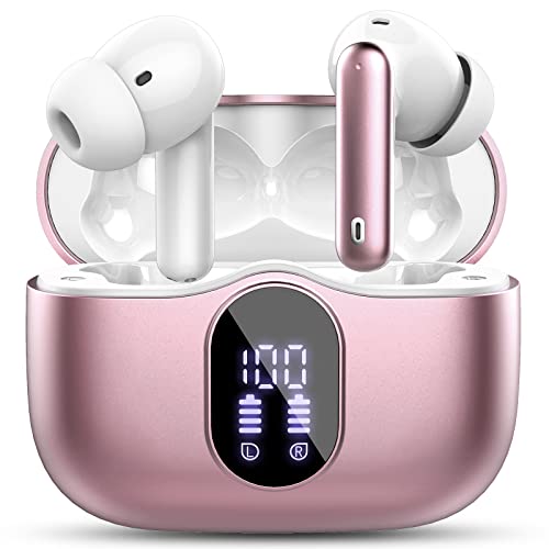 Kopfhörer Kabellos Bluetooth, Bluetooth 5.4 Kopfhörer, Tiefer Bass Ohrhörer
