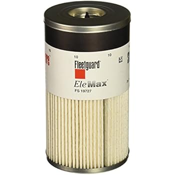 Cummins Filtration FLEETGUARD Fuel/Water Separator FS19727 (Xref:Baldwin PF7895;Donaldson P550796)