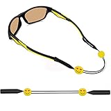 KSACLE Premium Glasses Straps - Made in USA for Men,Women and Kids Glasses Strap Anti-Slip Eyeglass Strap Adjustable Sports Glasses Strap Holder Sunglasses Retainer for Boys Girls