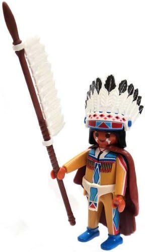 Playmobil Fi?ures Series 4 LOOSE Mini Figure Native American Chief