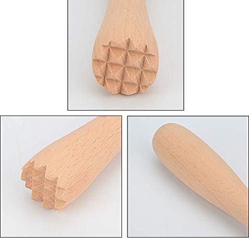 Wood Cocktail Muddler Professional Old Fashioned & Mojitos Drink Muddler Superb Handhold Ideal Bartender Tool - Thumbnail 4