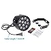 GBGS Par Uplights Party 12 Led Stage Stand DJ Lighting with Remote Control RGBW DMX512 Mixing Color Washing Can 8CH for Wedding, Birthday, Event Effect