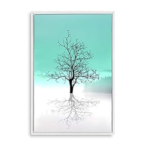 signwin Framed Canvas Wall Art Tree Canvas Prints...