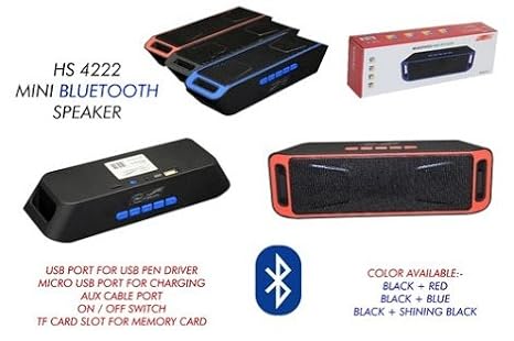 bluetooth mini speaker hs4222