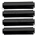 BBQMANN JD321 (4-pack) Porcelain Steel Heat Plate/ Replacement for Select Gas Grill Models, Charbroil and Others (16